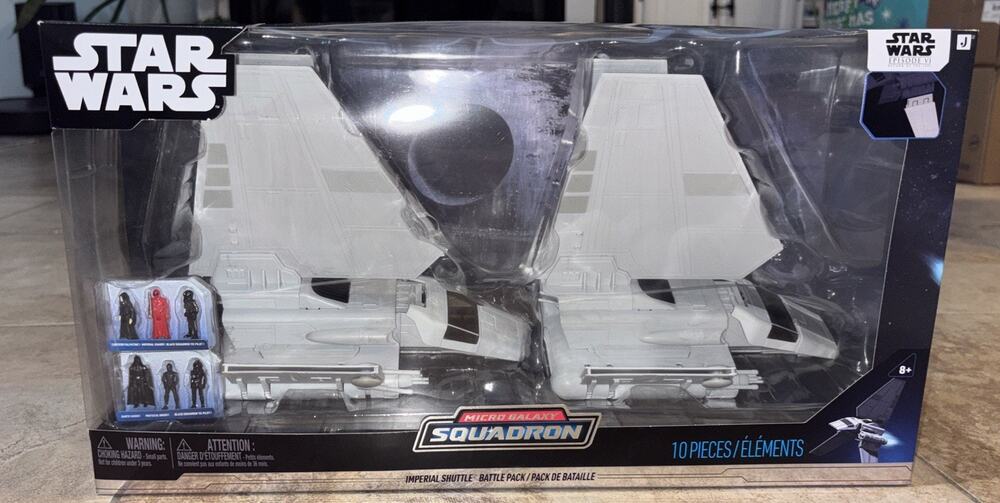 Star Wars Micro Galaxy Squadron Imperial Shuttle Battle Pack - Deluxe Set